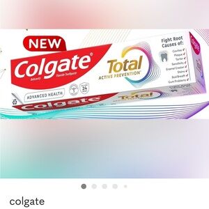 Colgate Total Active Prevention  Toothpaste/Clean mint Size-24x0.88oz NWT